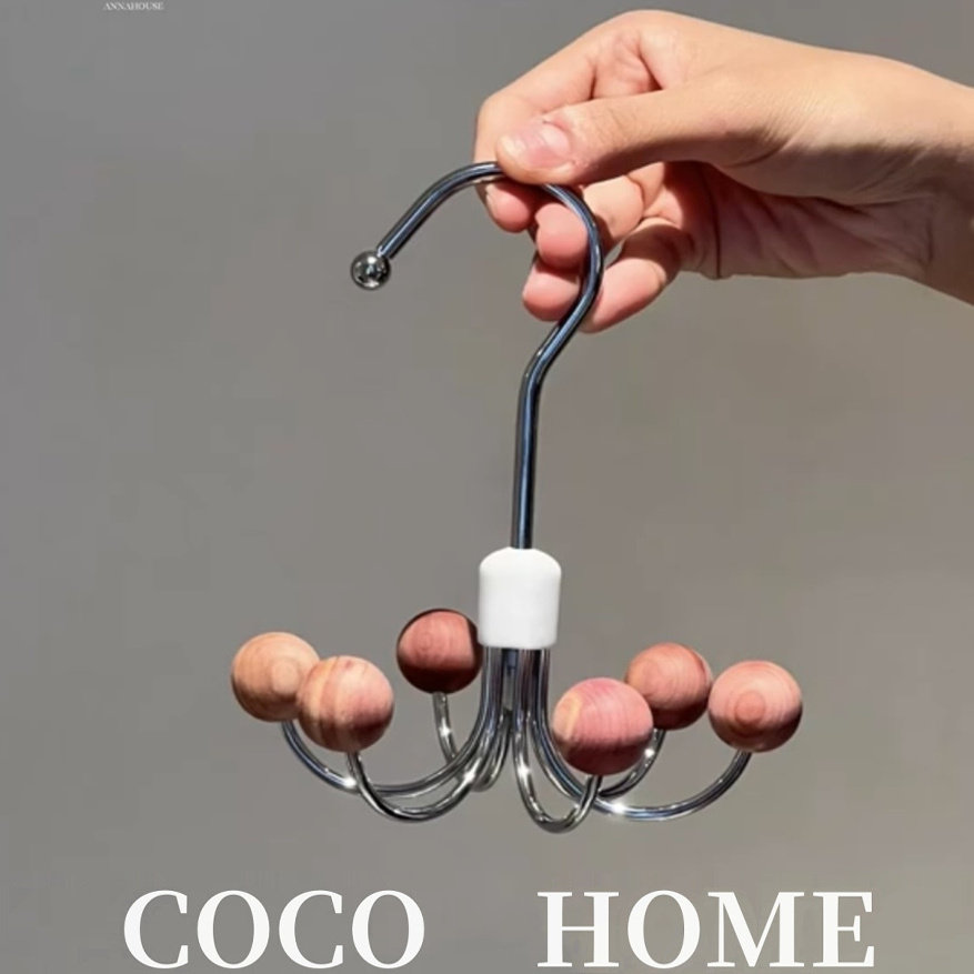 六爪旋转挂钩女生衣柜需要的