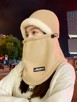 电动车护脸耳罩女冬季骑行