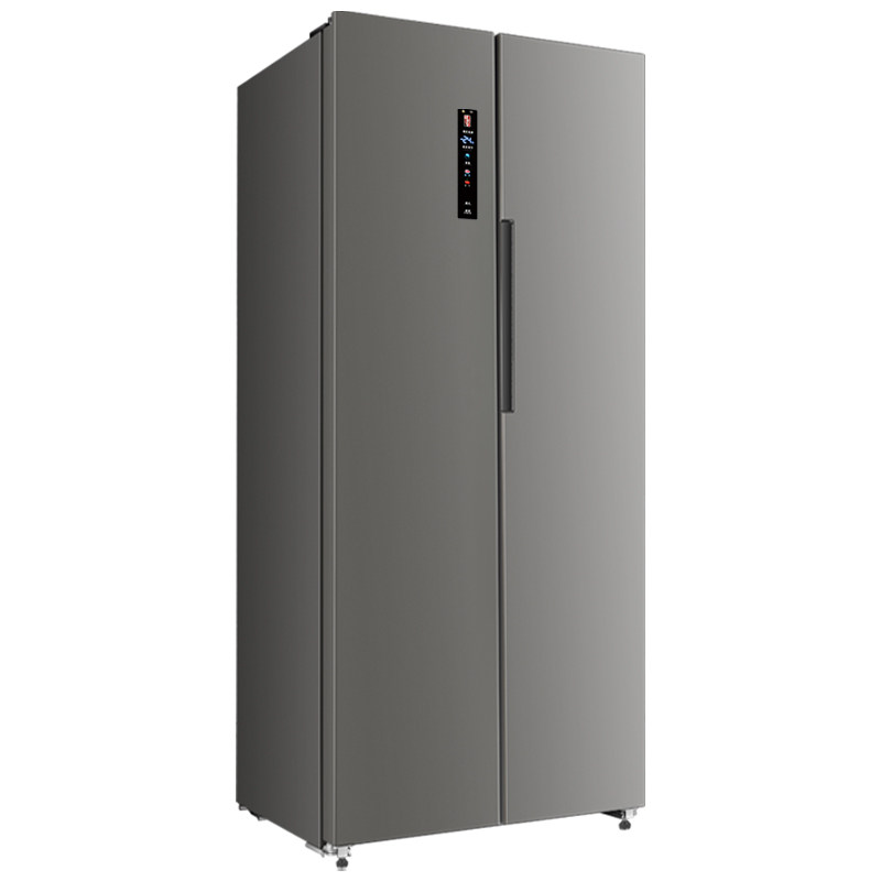 志高对开门双门电冰箱家用大容量风冷无霜一级能效十字门嵌入式
