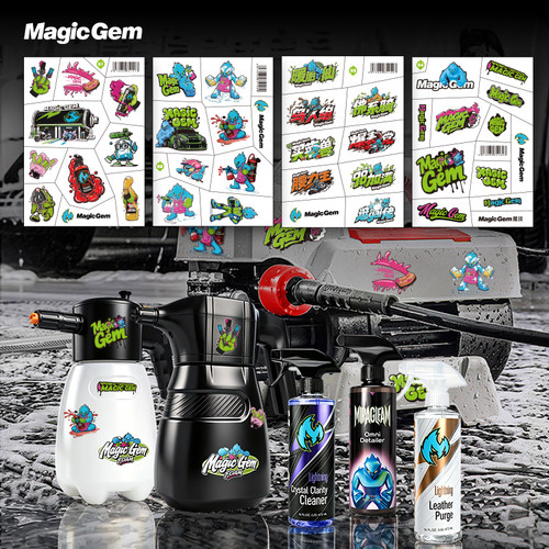 MagicGem趣味车贴，潮流印花