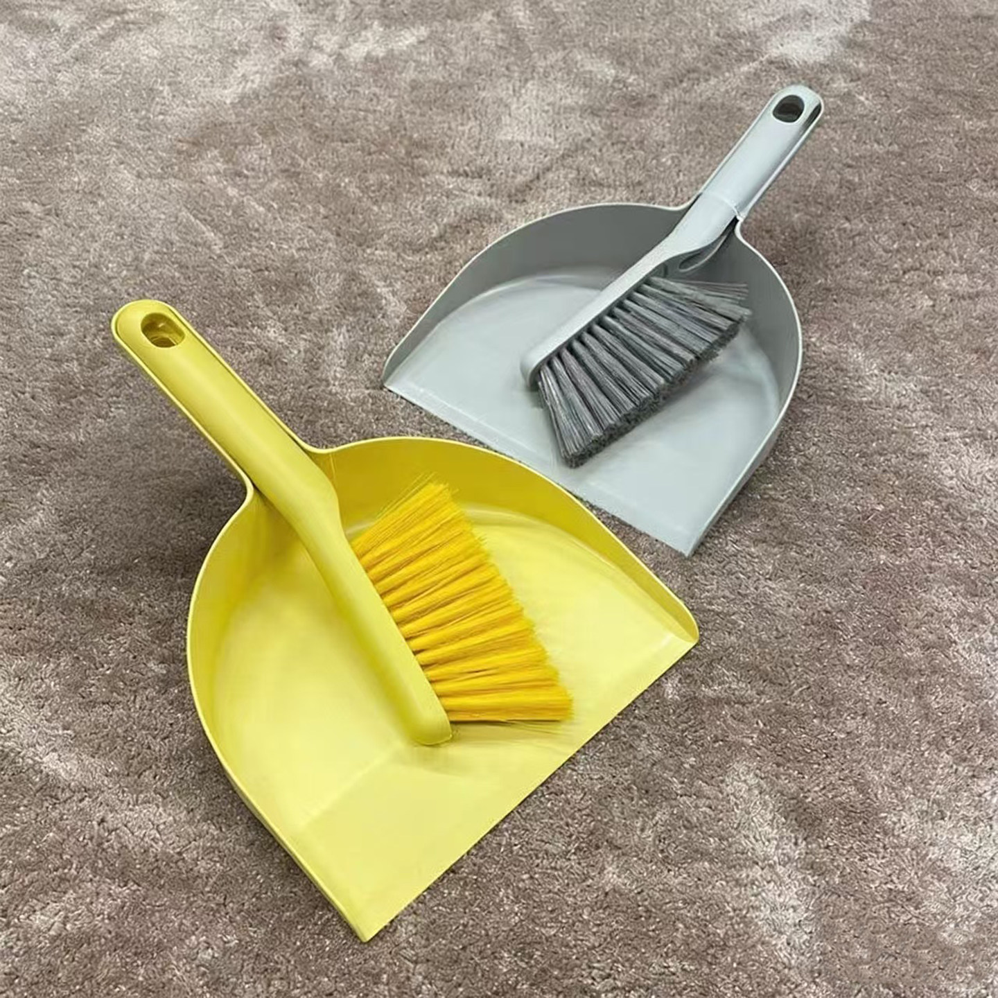 佩普里格簸箕和刷子套装家用桌面清洁刷塑料小扫把铲办公室垃圾铲