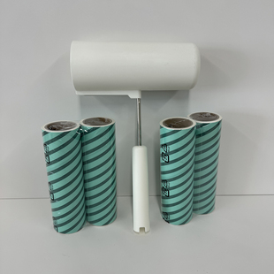 佩普里格除尘器家用滚筒式大号粘毛器可撕式替换装粘毛卷纸除尘滚