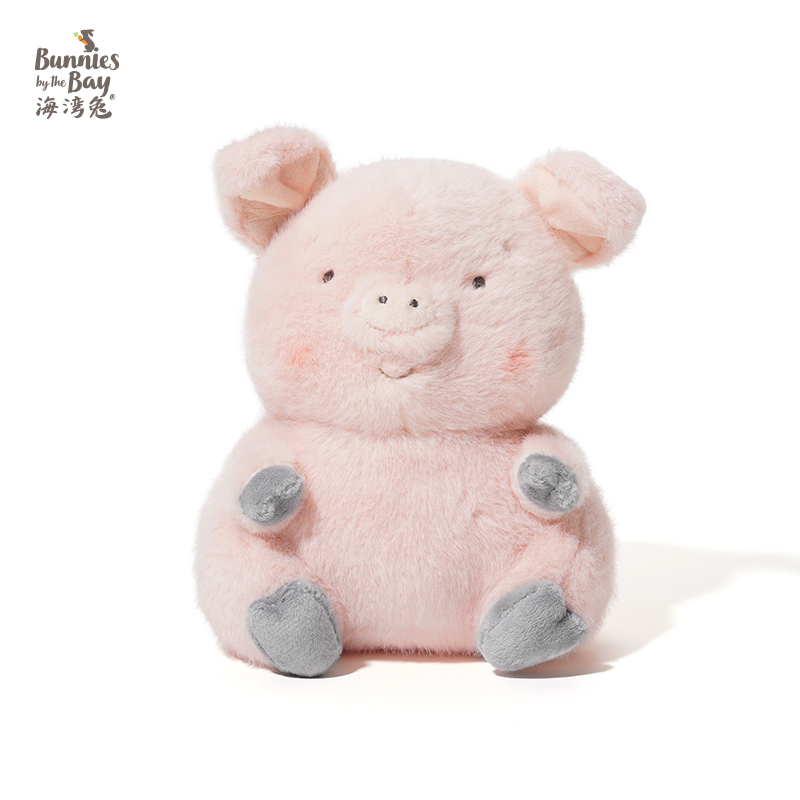 海湾兔Bunnies 迷你萌宠小猪猫猫羊玩偶毛绒玩具可爱公仔治愈送礼