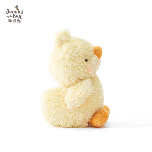 海湾兔毛绒小黄鸭公仔软萌礼物