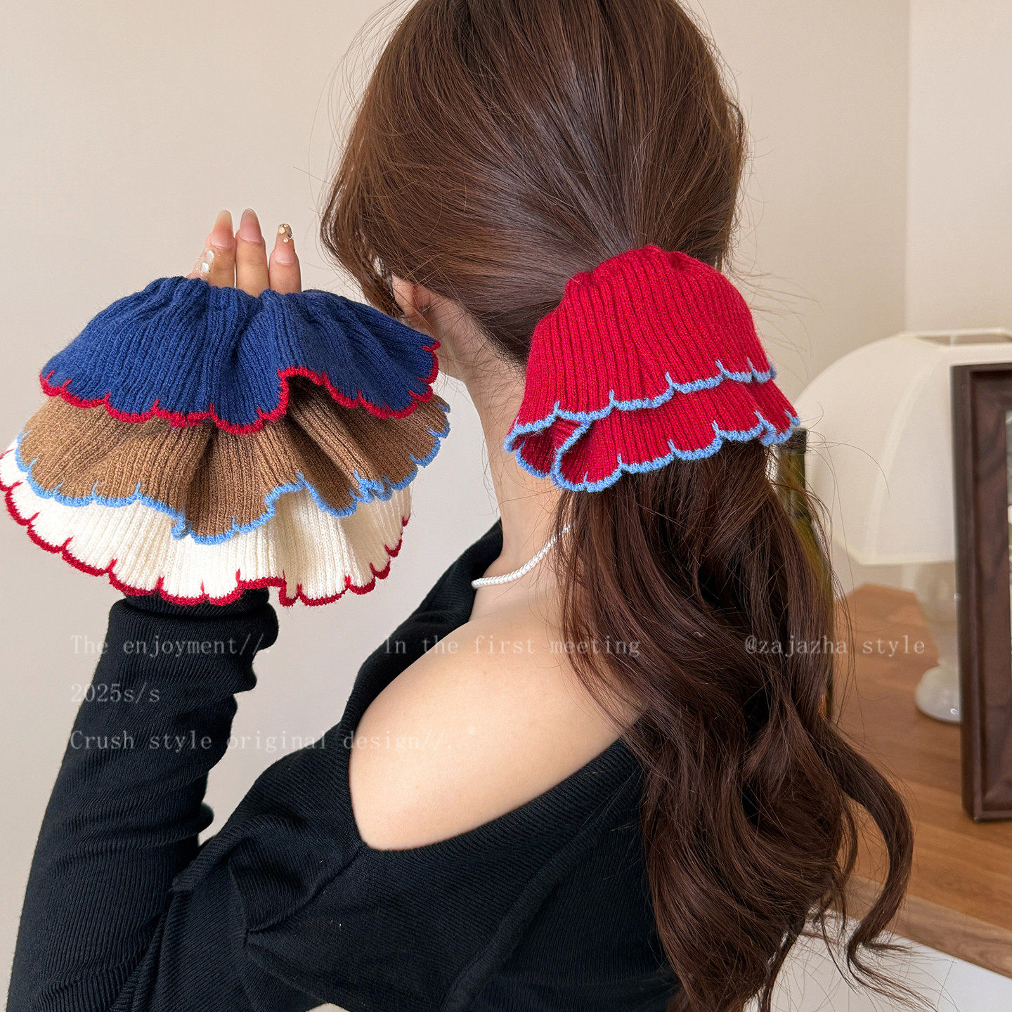 复古大号大肠发圈头饰女小众设计感气质扎马尾丸子头发绳发饰头花,饰品/流行首饰/时尚饰品新,发饰,淘宝优惠券,粉丝福利购,淘宝优惠卷