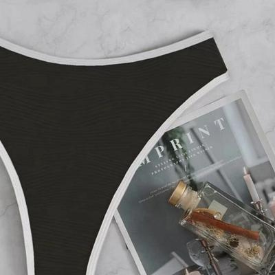 Swimsuit Two-Piece Briefs Top Tube Butterfly Sexy Womens