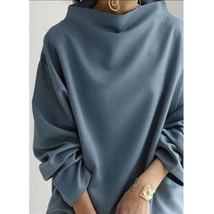 pullover loose womens collar Womens sweater sweatshirt high