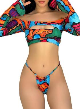 Sequin Bikini Three-Point Two-Piece Diamond Sexy Swimsuit