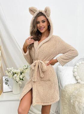 clothing home female pyjamas bathrobe women pyjamas