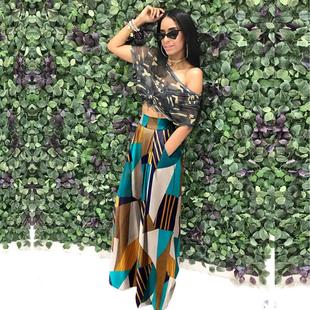 slash pullovers womens sleeves loose long neck fashion