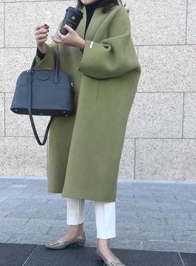 chic jacket long winter warm autumn overcoat outerwears