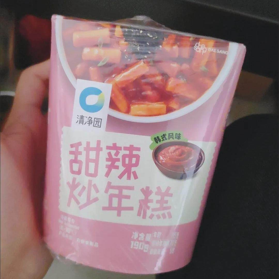 新货清净园甜辣炒年糕韩国正宗芝士甜辣泡菜年糕部队火锅食材即食