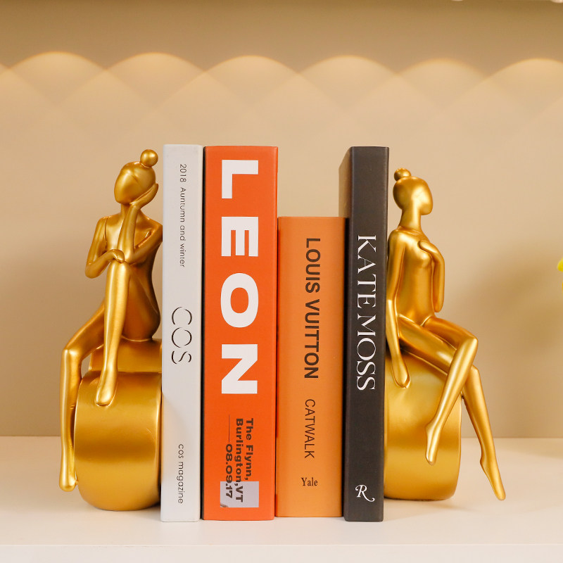 现代简约书挡摆件舞蹈创意抽象人物办公室客厅电视柜书柜酒柜装饰,家居饰品,装饰摆件,淘宝优惠券,粉丝福利购,淘宝优惠卷