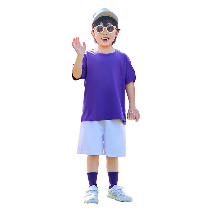 儿童啦啦队演出服糖果色班服幼儿园运动会开幕式服装拉拉操表演服