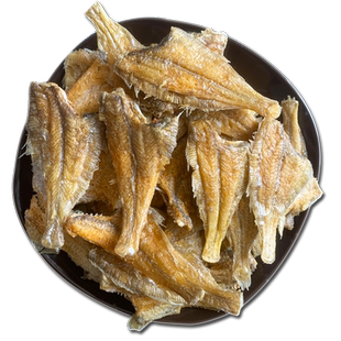 偏口鱼酥鱼干即食香酥鱼比目鱼干海鲜即食小零食山东特产休闲食品