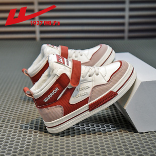 回力女童鞋子2025新款秋冬加绒二棉鞋大童板鞋大棉冬鞋儿童运动鞋