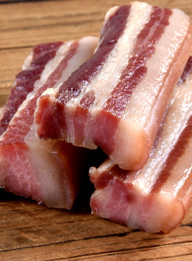 风干腊肉五花肉江西特产赣南农家自制咸肉猪肉食材腌肉非土猪烟熏