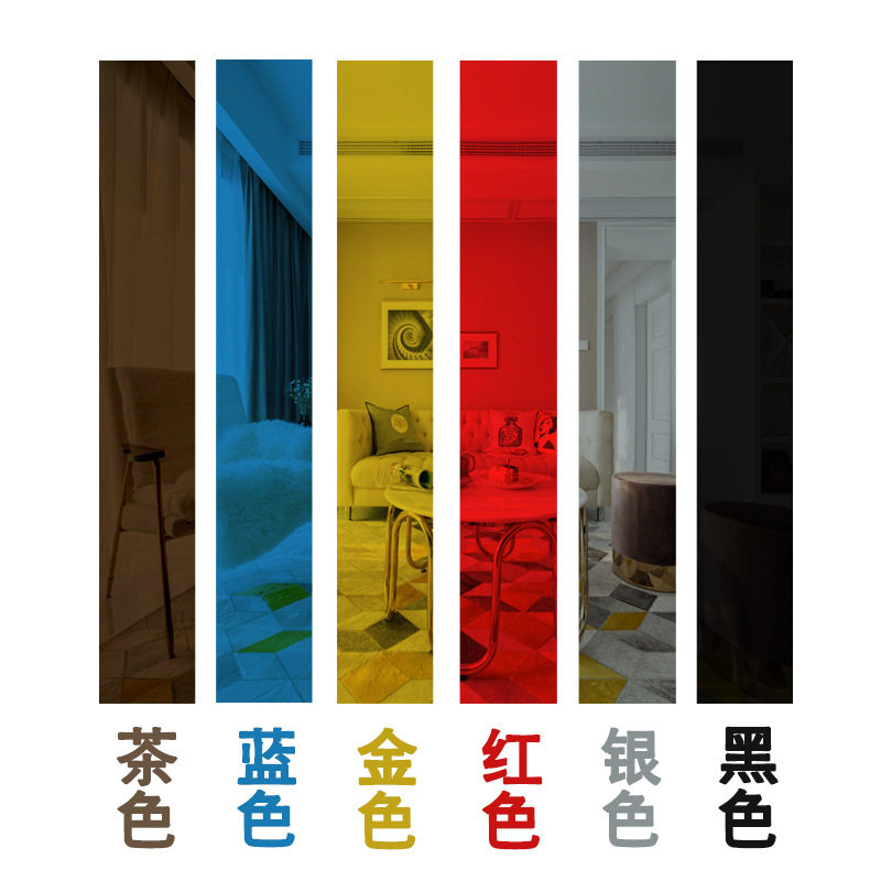 3D立体亚克力镜面墙贴