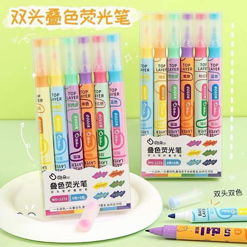 创意双头荧光记号笔13