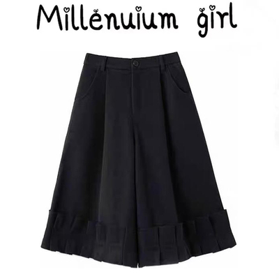 黑色休闲裤S码慵懒甜妹