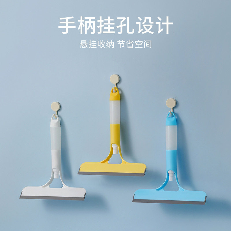 新款魔力玻璃刮水器自带喷壶清洁器海绵刷双面擦玻璃神器