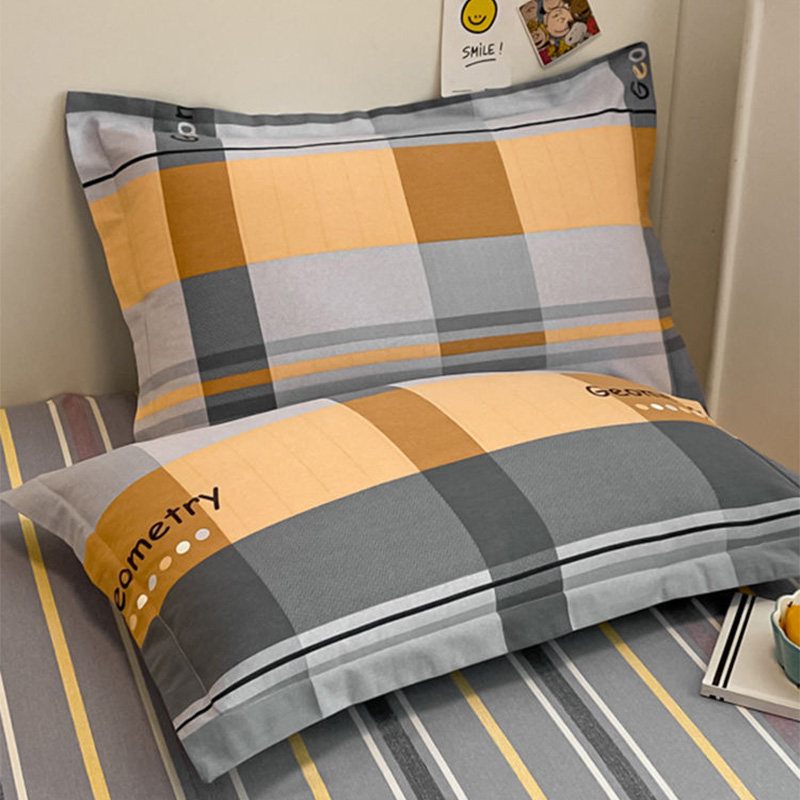 简约加厚枕套一对装磨毛枕芯套单人宿舍枕头套48x74cm,床上用品,枕套,淘宝优惠券,粉丝福利购,淘宝优惠卷