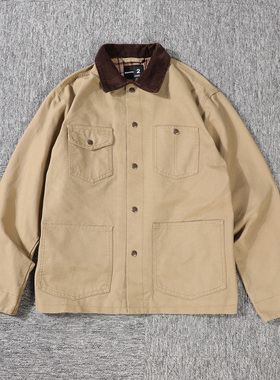 beams effect多口袋工装夹克男2025新款春秋复古休闲潮流帅气外套