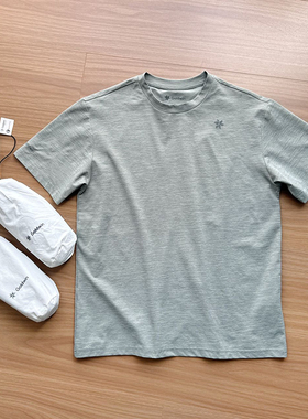 夏季日系户外机能速干短袖T恤男女宽松百搭打底衫黑科技运动上衣