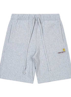 夏季现货wip金标刺绣美式短裤男全棉500g重磅毛圈宽松休闲五分裤