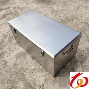不锈钢工具箱304加厚型带轮子大号手提式五金工具盒收纳箱维修