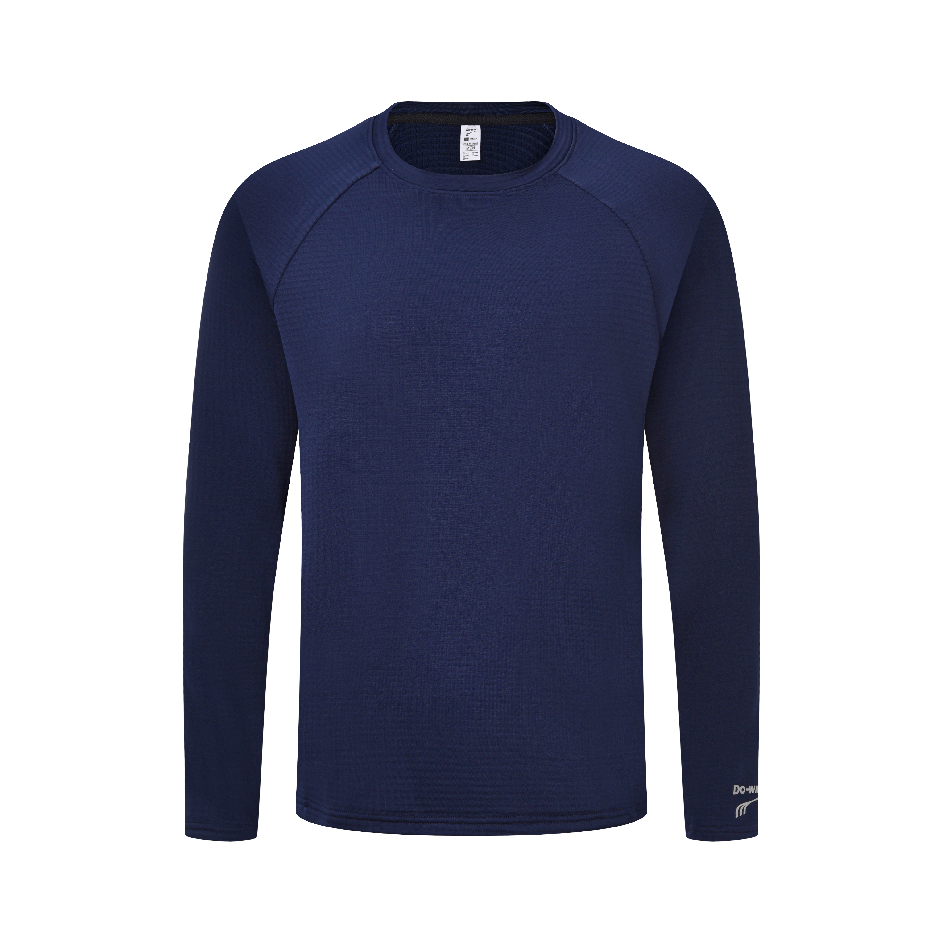 多威dowin运动长裤新款跑步训练加绒套头长袖圆领衫卫衣2352102