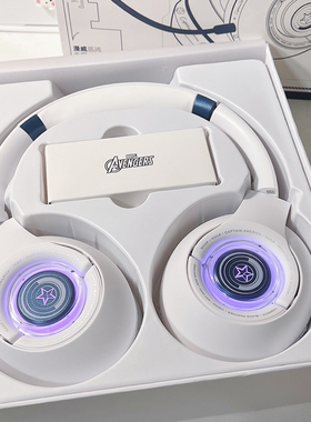 漫威MR18 主动降噪ANC无线蓝牙耳机头戴式有线游戏男电脑超长待机