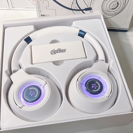 漫威MR18 主动降噪ANC无线蓝牙耳机头戴式有线游戏男电脑超长待机