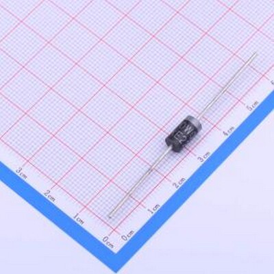 5只 1.5KE22A 静电和浪涌保护(TVS/ESD) 单向TVS 18.8V截止 49.02