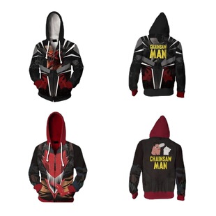 Chainsaw Man Hoodie coat日漫Chainsaw Man连帽卫衣运动潮流外套
