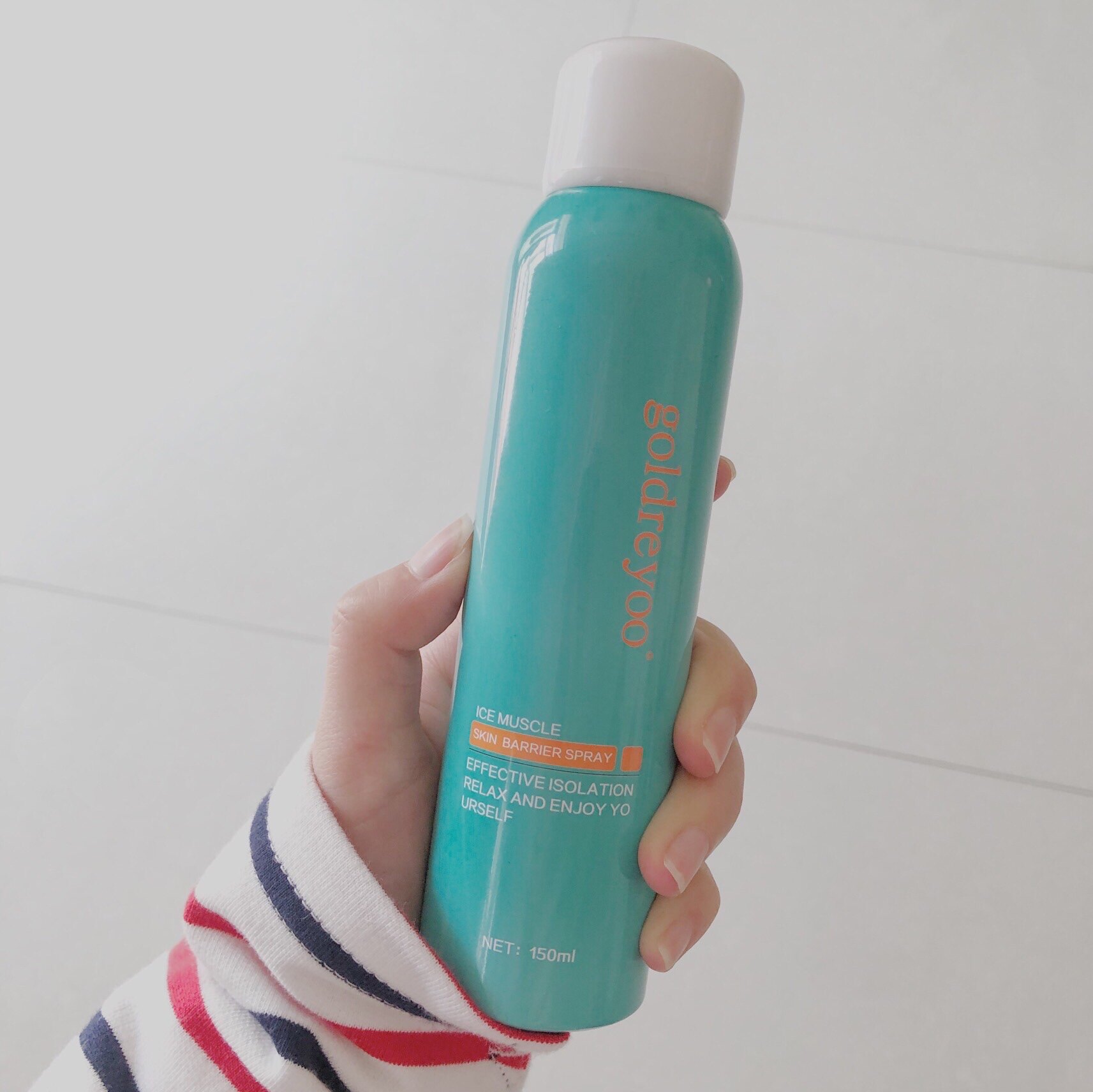 goldreyoo冰肌美肤隔离喷雾韩国院线保湿紫外线防水150ml