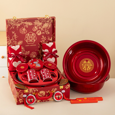 唐呈女方陪嫁物品全套一整套装