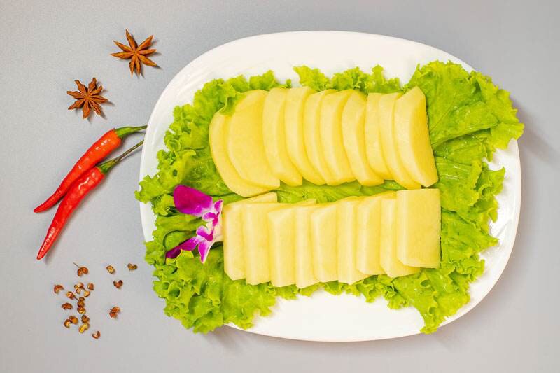 土豆片(配鸡炒,大约半斤)不单卖