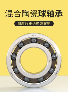 EVB进口不锈钢混合半陶瓷轴承大全6200 6201 6202 6203 6204 6205
