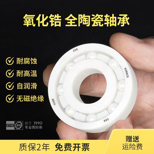 EVB全陶瓷轴承，防水耐腐蚀