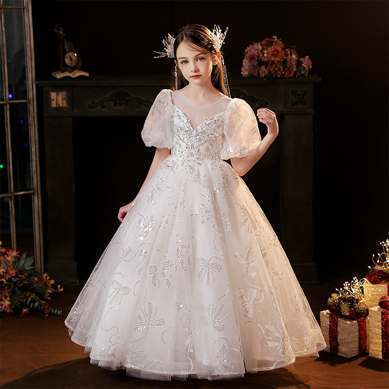 高端花童婚礼礼服高端洋气冬季新款公主长裙钢琴生日儿童演出服,童装/婴儿装/亲子装,儿童礼服,淘宝优惠券,粉丝福利购,淘宝优惠卷