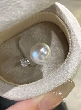 简约气质开口戒指宴会精致女ins