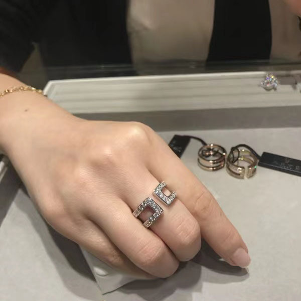 韩式时尚戒指开口ins简约情侣