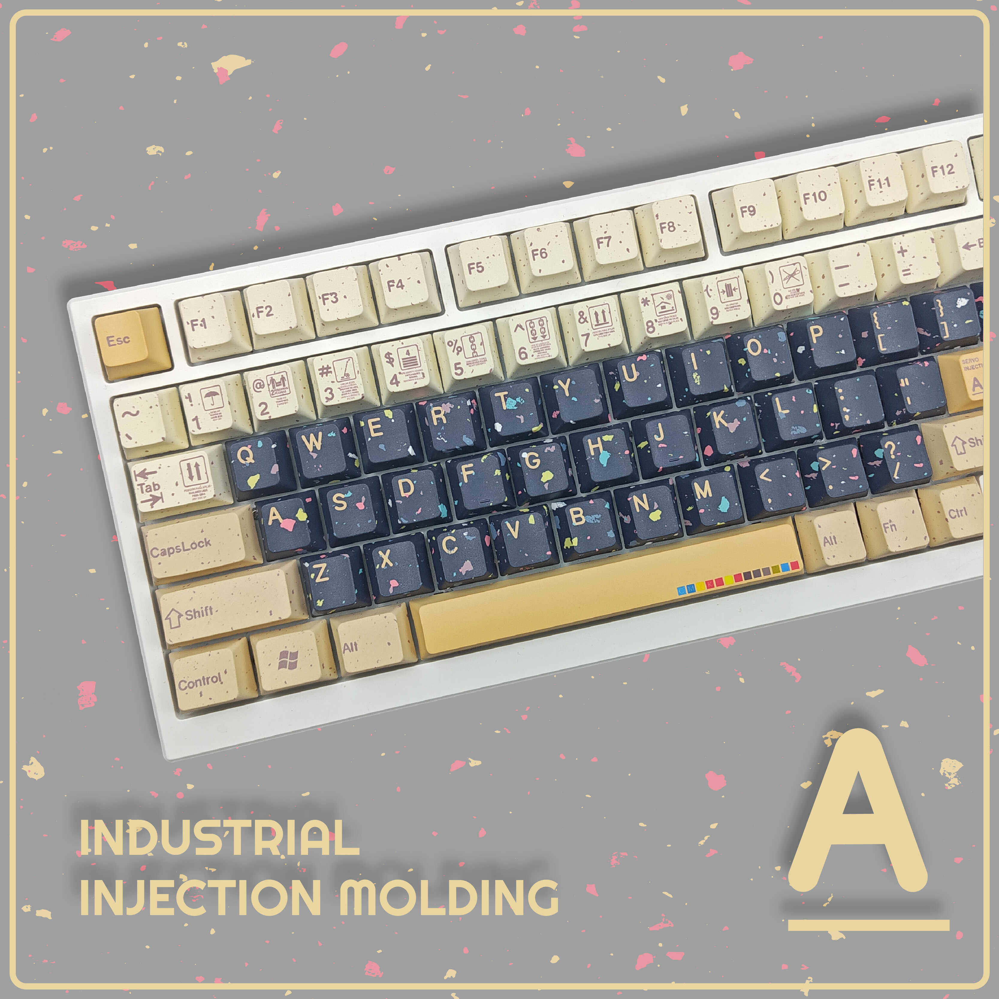 星空灰原厂高7U大全套Alice键帽