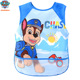 汪汪队儿童罩衣短袖 吃饭画画衣防水防脏围兜反穿衣男女宝宝幼儿园