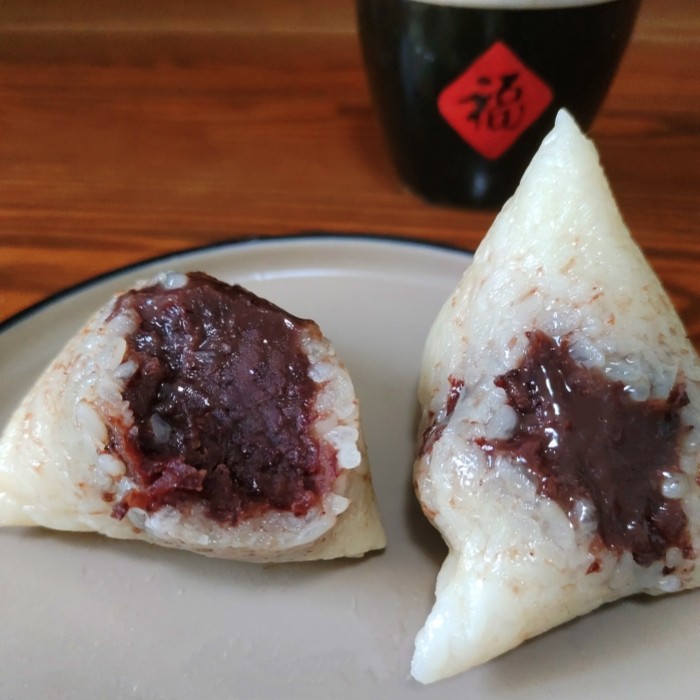 山东粽子豆沙粽子甜粽新鲜散装真空粽传统手工素粽子端午节糯米粽