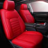 一车一版 五座汽车坐垫 全包围耐磨皮革专车冠道专用舒适座椅套四季