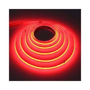 led灯带cob灯带红色320灯24v无频闪线条灯柔性软灯条走廊橱柜家装