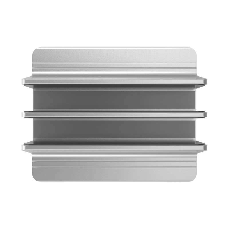 双卡槽铝合金笔记本电脑立式支架底座笔记本电脑桌面散热收纳支架