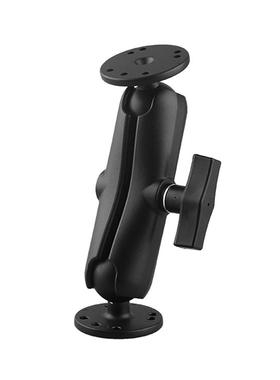 挖机车载终端万向支架1.5英寸球头AMPS孔支架矿卡导航设备支架